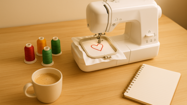 Best embroidery machine for beginners - easy to learn