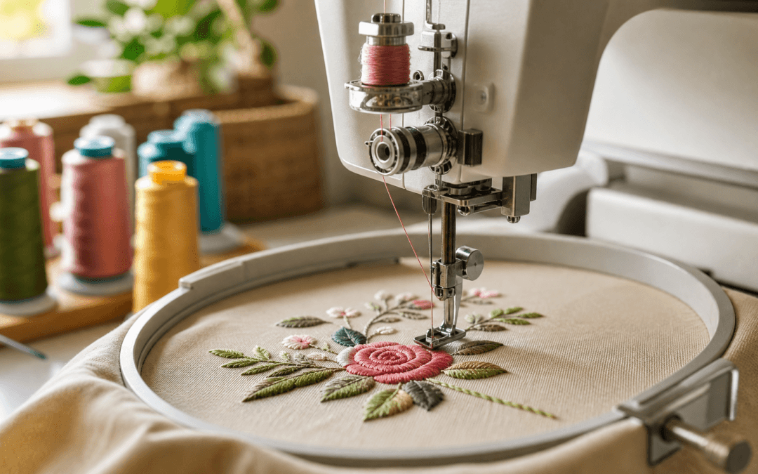 How to Hoop Fabric for Machine Embroidery Without Puckering or Shifting for Beginners